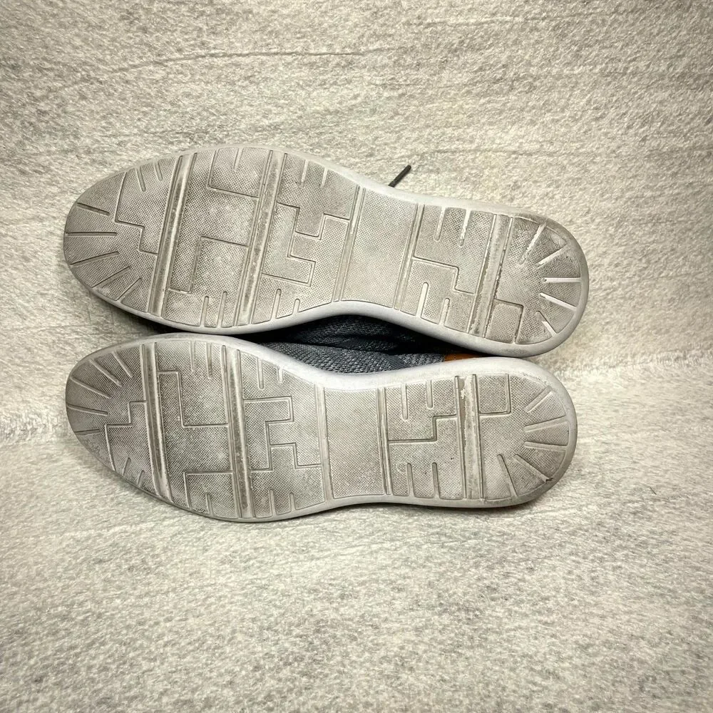 G.H. Bass & Co. Mens Oxford‎ Knit Shoes Size 12 Gray